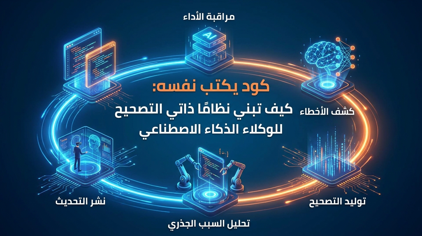 كود يكتب نفسه: كيف تبني نظامًا ذاتي التصحيح للوكلاء الذكاء الاصطناعي