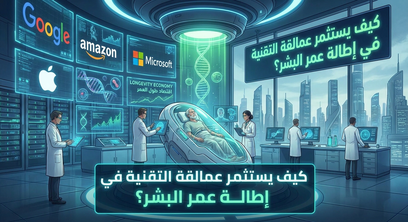 اقتصاد طول العمر (Longevity Economy): كيف يستثمر عمالقة التقنية في إطالة عمر البشر؟