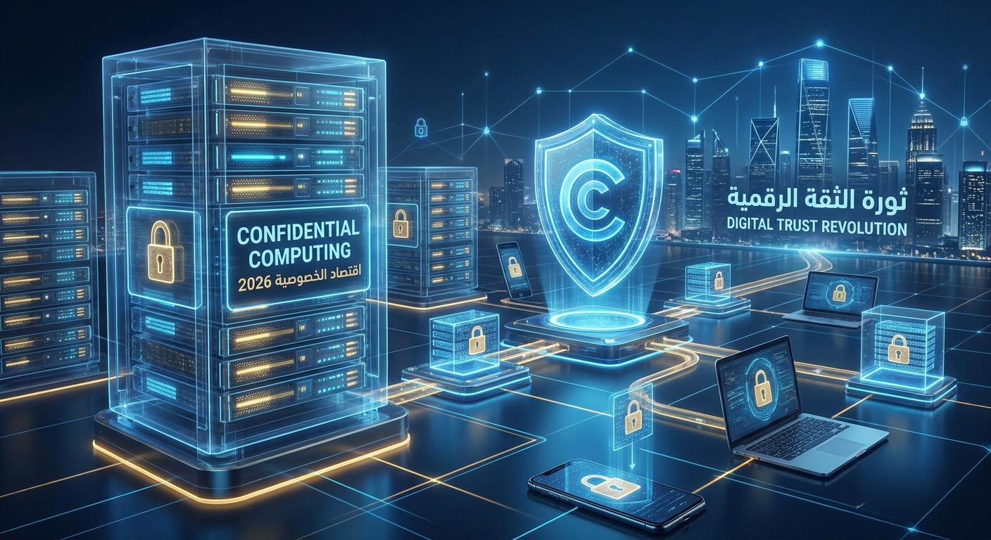 اقتصاد الخصوصية 2026: كيف تقود الحوسبة السرية (Confidential Computing) ثورة الثقة الرقمية؟